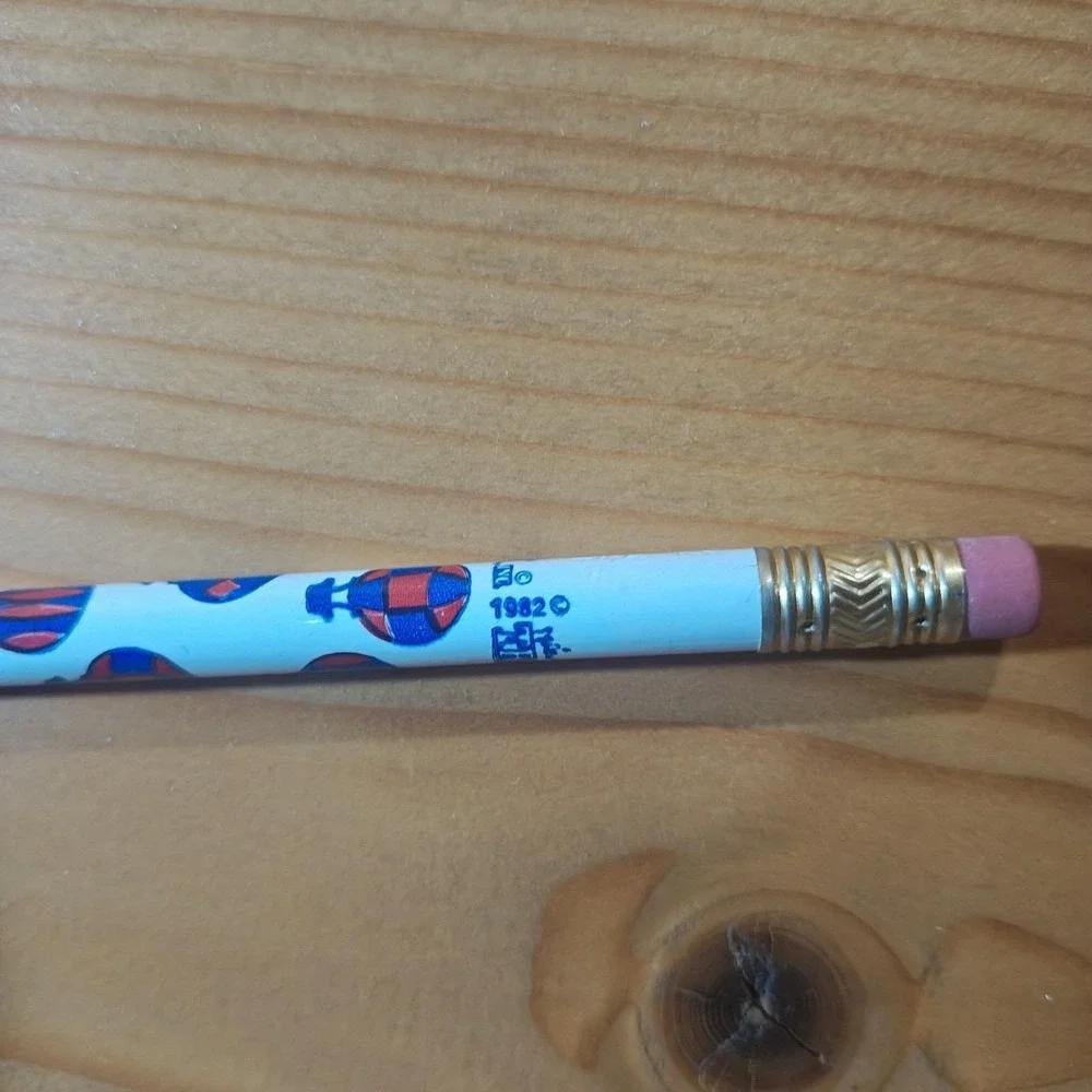 Vintage 1980s 80s Unthemed Pencil Set of 7 Multiplication Table Say No To Drugs